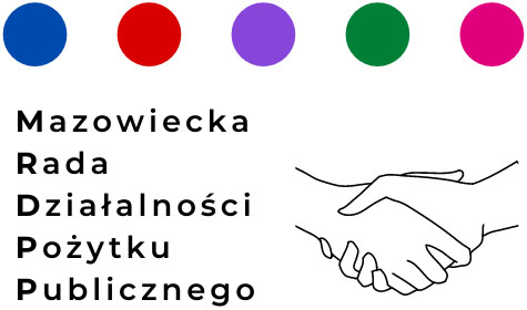 Logo Mazowieckiej Rady Działalności Pożytku Publicznego